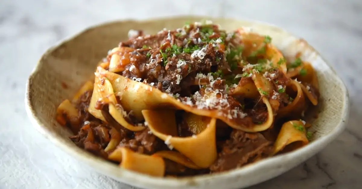 Pappardelle Beef Ragu