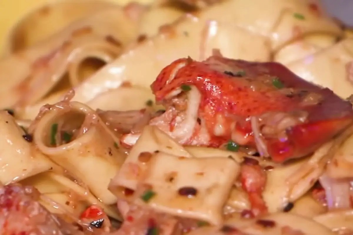 lobster pappardelle