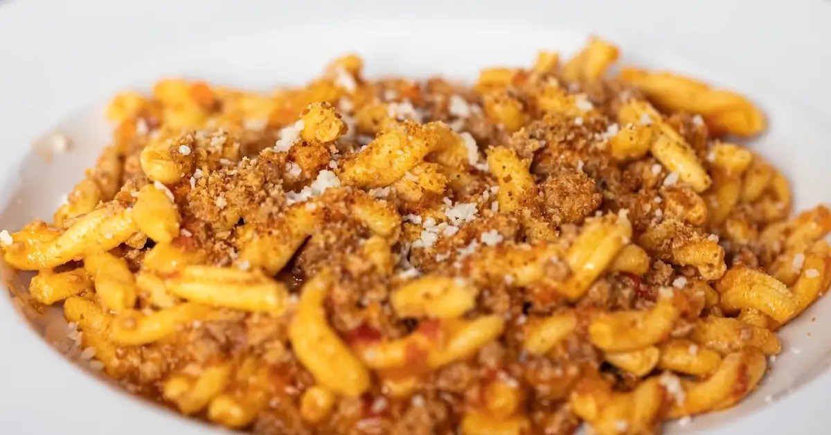 Casarecce Bolognese Recipe