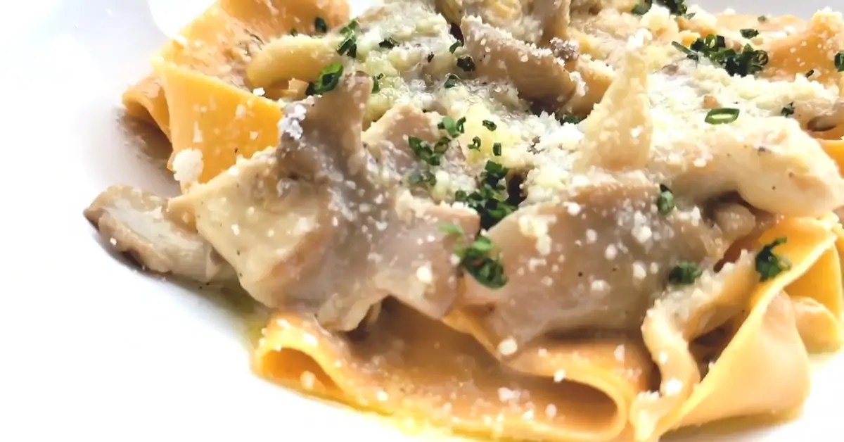 Mushroom Pappardelle Recipe