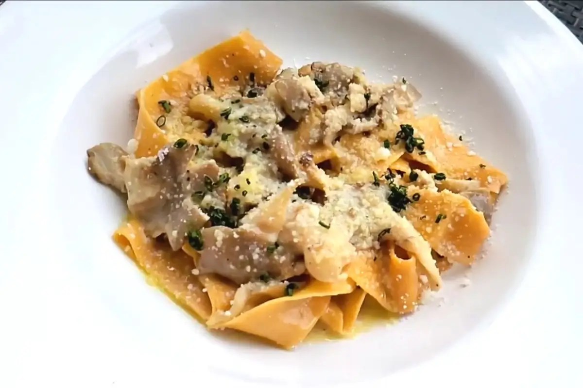 Mushroom Pappardelle