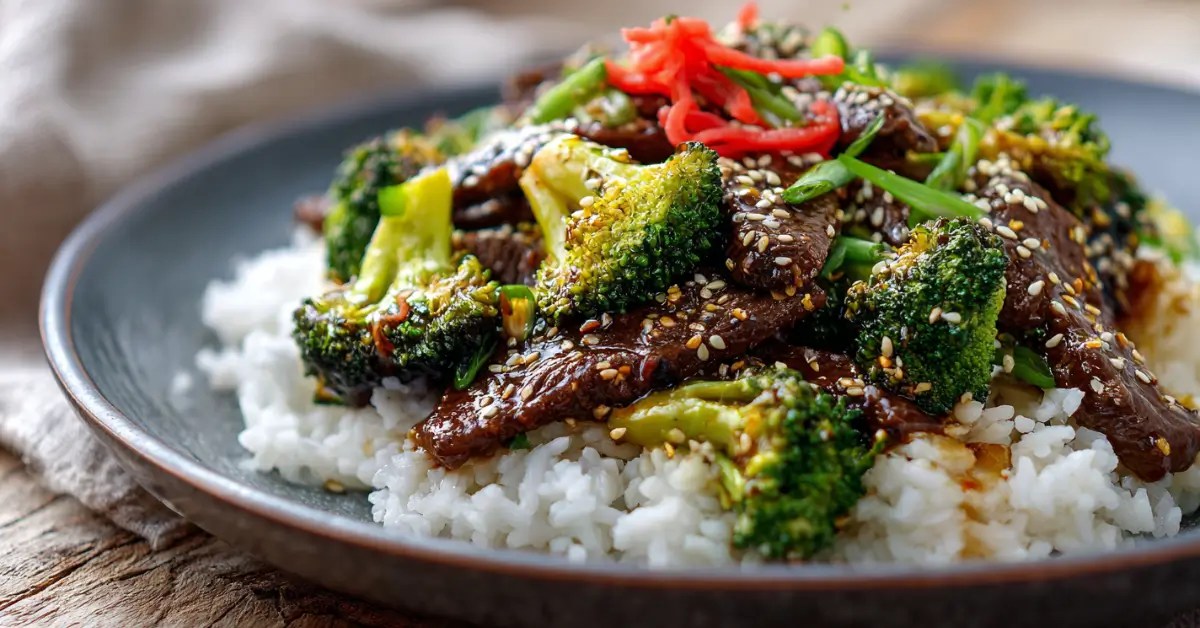 Asian Miso Beef Strips