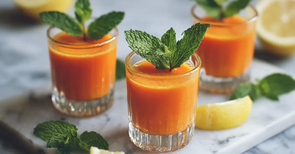 carrot retinol juice