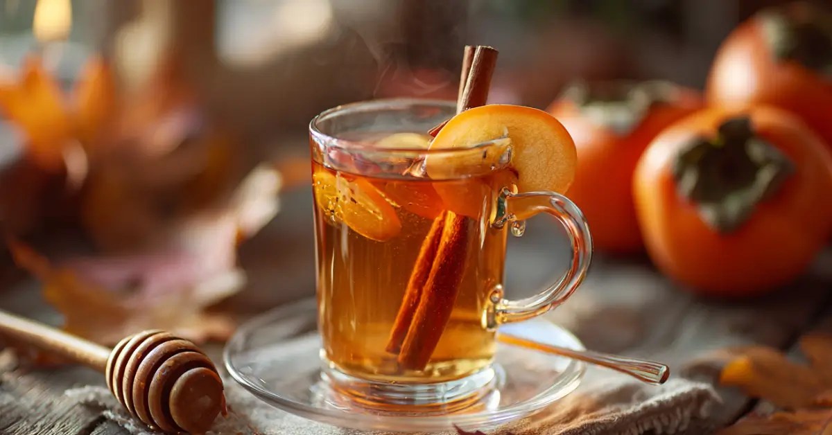 how to make persimmon tea