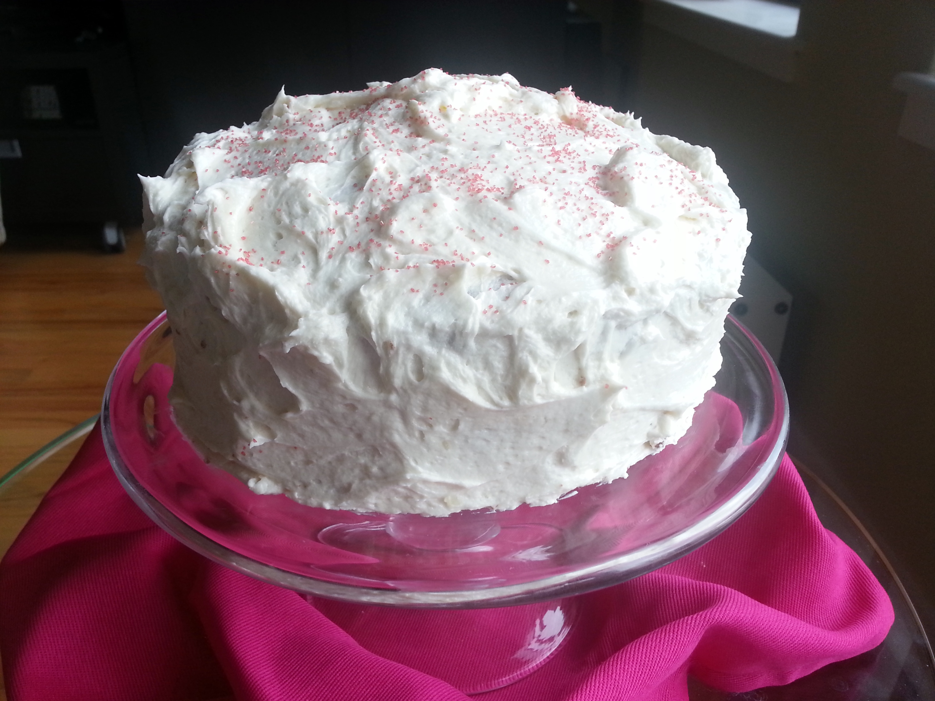 Red Raspberry Chocolate Cake, via Make It Like a Man!
