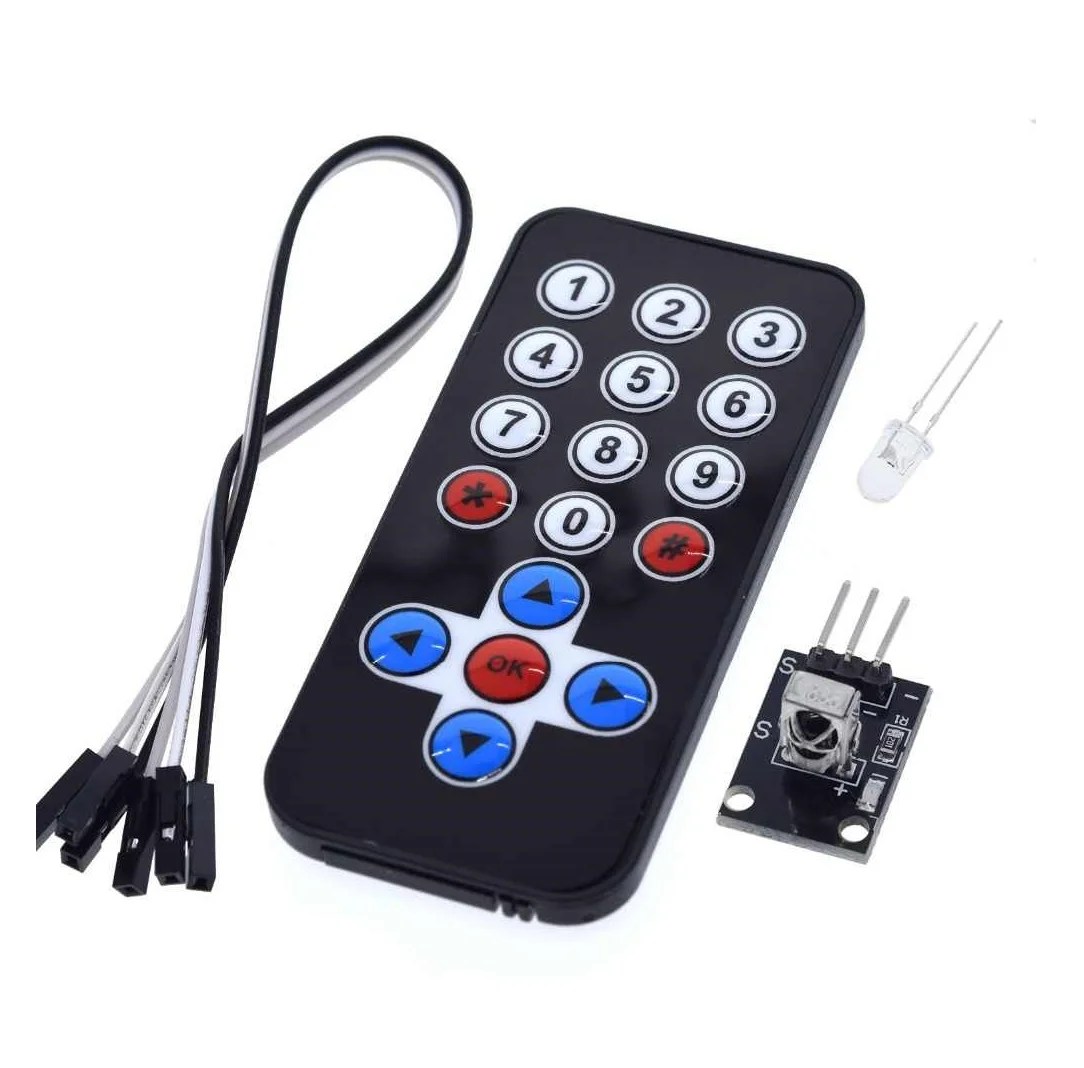 Infrared IR Wireless Remote Control Module Kit for Arduino – Makestore