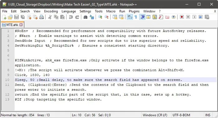How to Use AutoHotkey to Automate Anything in Windows (6) How to Use AutoHotkey to Automate Anything in Windows (6)