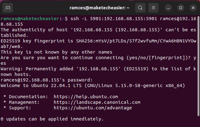 How To Set Up A Vnc Server In Ubuntu Make Tech Easier - Professional Dark Illustration - Desktop