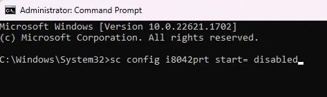 طرق سريعة لتعطيل لوحة المفاتيح في Windows Cmd Disable