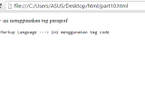 Belajar Html Part 10 Membuat Format Code Pada Html Malas Ngoding