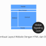 Membuat Tampilan Layout Website Sederhana Dengan HTML Dan CSS