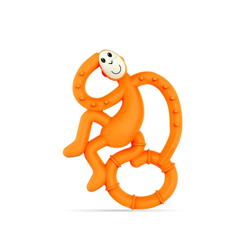 mini monkey teether MatchStick Monkey, Mini Monkey Silicone Teether - Image 1