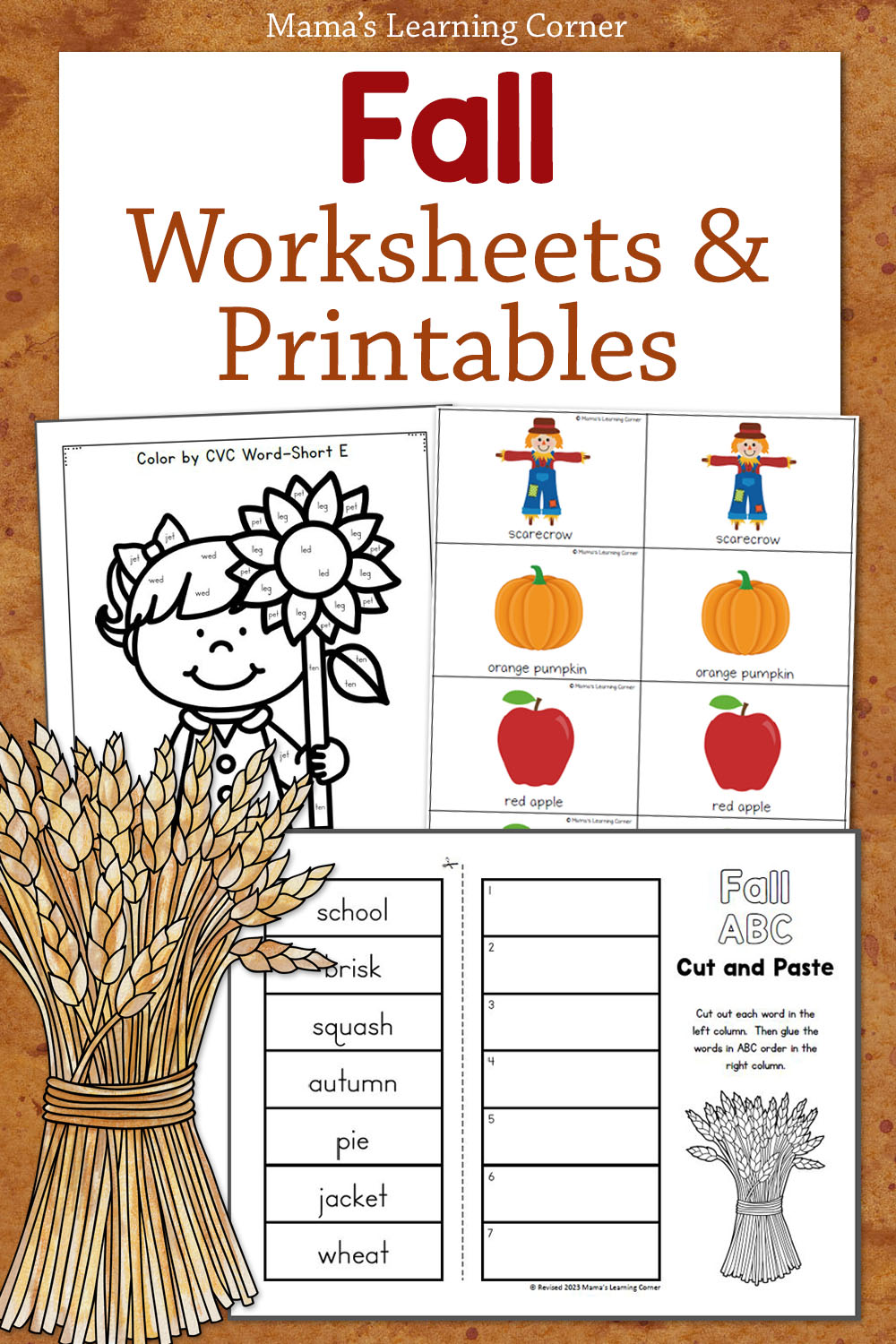 Fall Worksheets and Printables Hub