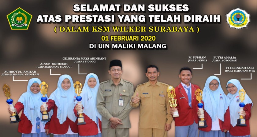 Lembaga madrasah dalam membentuk dan menggali potensi siswa dilakukan melalui berbagai macam program pendidikan salah satunya adalah dengan mengadakan kompetisi bidang pengetahuan yang. Man 2 Gresik Raih Prestasi Di Ksm 2020 Sewilker Surabaya Man 2 Gresik