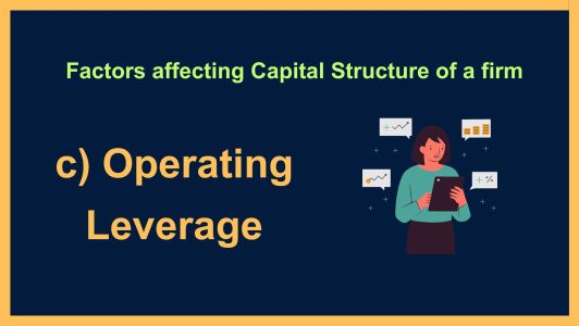 Factors affecting Capital Structure of a firm