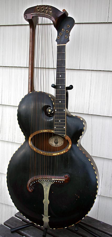 Help us ensure that everyone in san diego has t. The Mandolin Archive: 1902 Gibson U Harp Guitar #2502