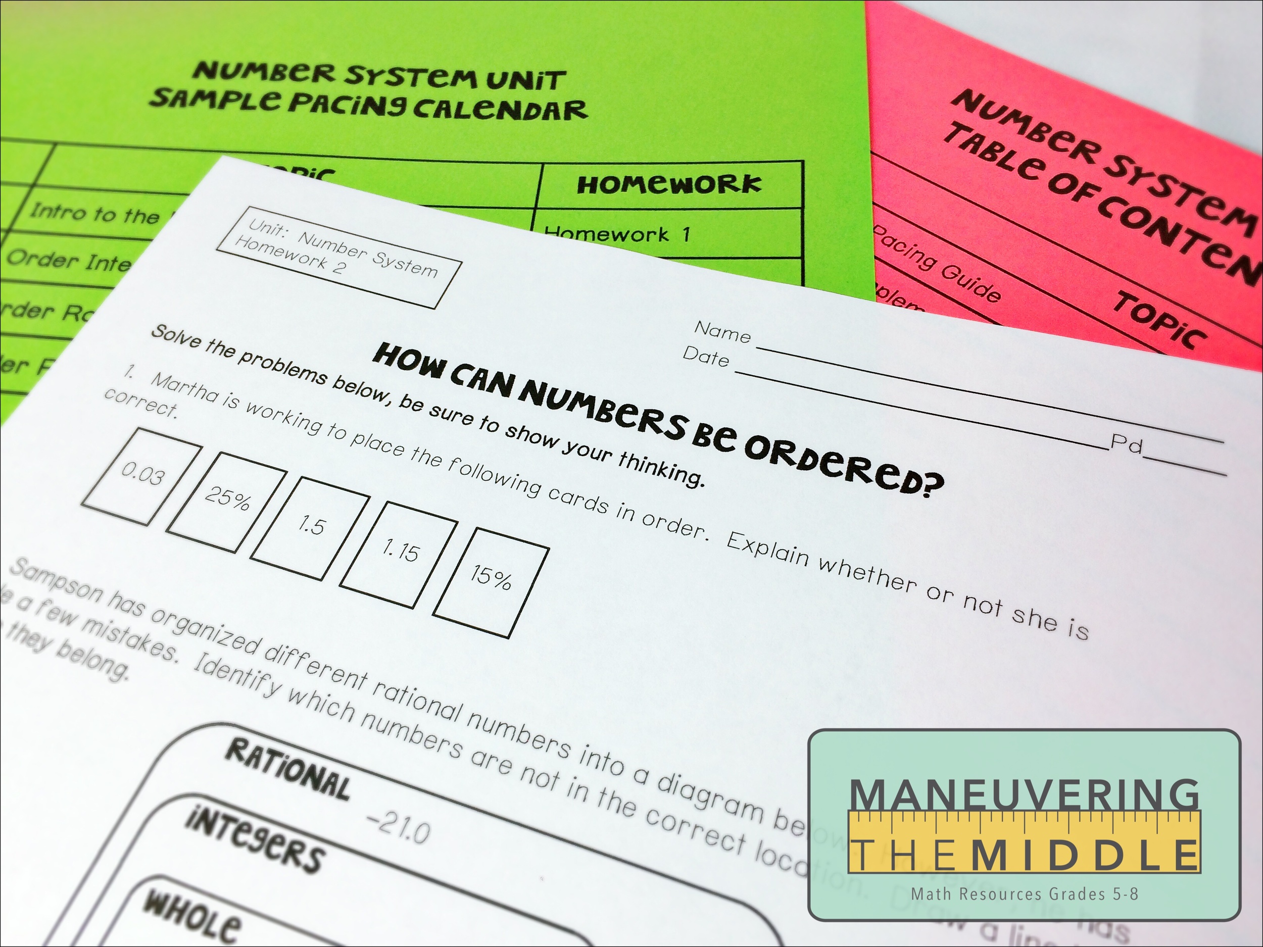 It can be a little vague and doesn't give concrete 'what to dos.' checking that students completed the 'understand' step can be hard to see. Resources for The Number System - Maneuvering the Middle