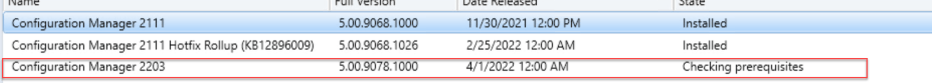 SCCM 2203 – Step by step Upgrade guide for ConfigMgr 2203 8 SCCM2203Stepbystep 08