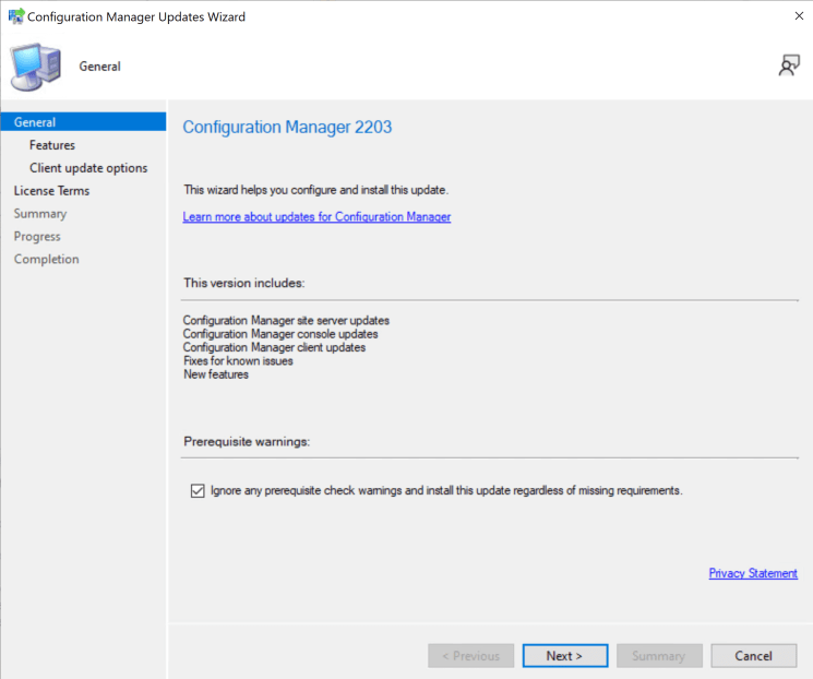 SCCM 2203 – Step by step Upgrade guide for ConfigMgr 2203 12 SCCM2203Stepbystep 12