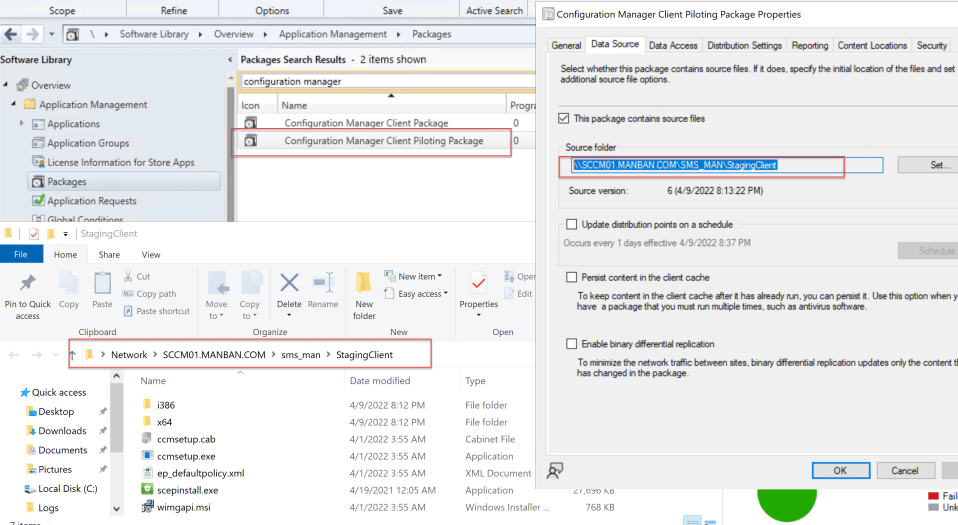 SCCM 2203 – Step by step Upgrade guide for ConfigMgr 2203 24 StagingClient