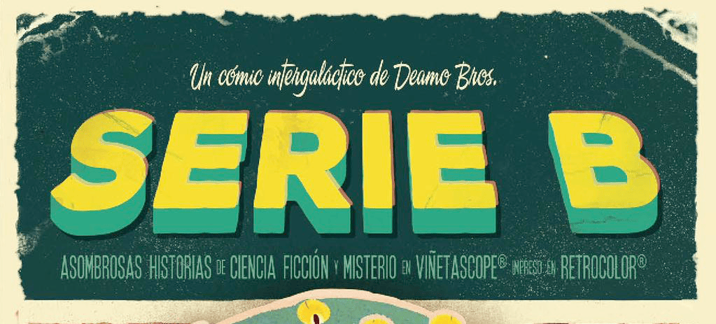 Detalle de la portada de 'Serie B'. Cabecera
