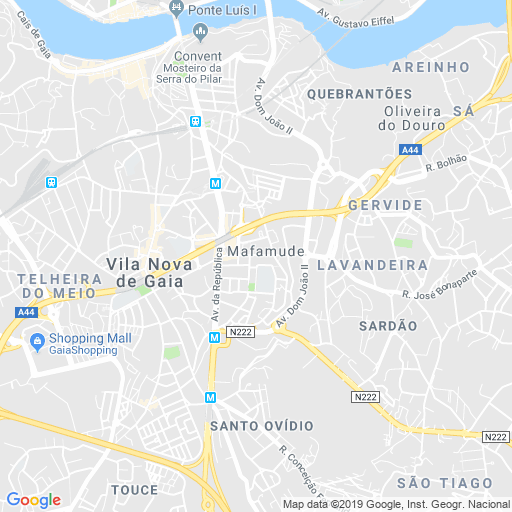 Vila nova de gaia é uma cidade e município no distrito do porto, na região norte. Mafamude Concelho De Vila Nova De Gaia Mapas Tempo Noticias Hoteis Fotos Videos
