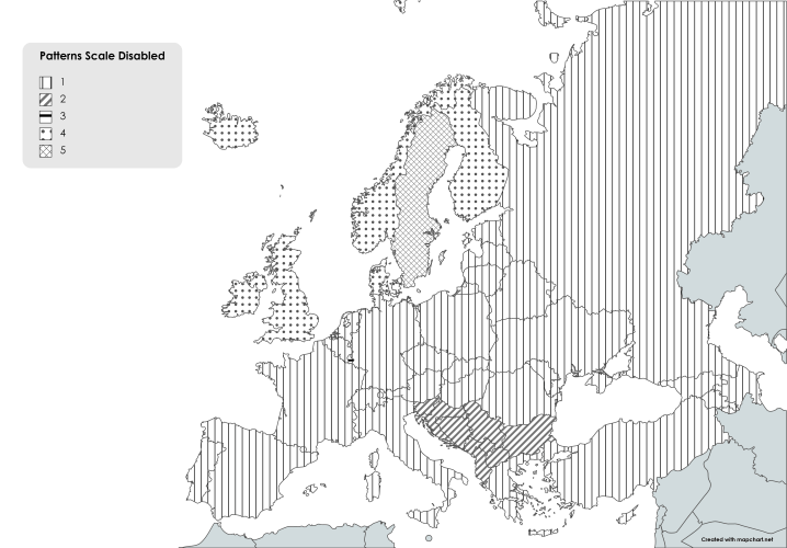 world map subdivisions mapchart