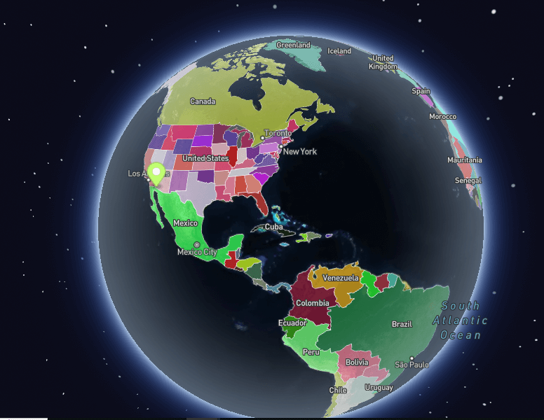 Interactive Maps MapJay Com World Map With Us States 