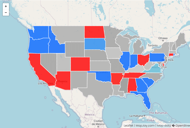 Create Interactive Maps With Pins Build Custom World City Location Tempate Us Elections Map 