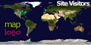Locations of Site Visitors