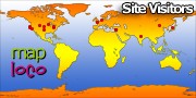 Locations of Site Visitors