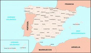 Overview ispanija europa forecast maps. ZemÄ—lapis Ispanija Kingdom Of Spain Map N All Com
