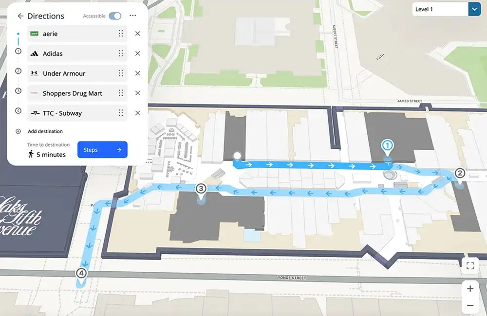 Wayfinding Mappedin
