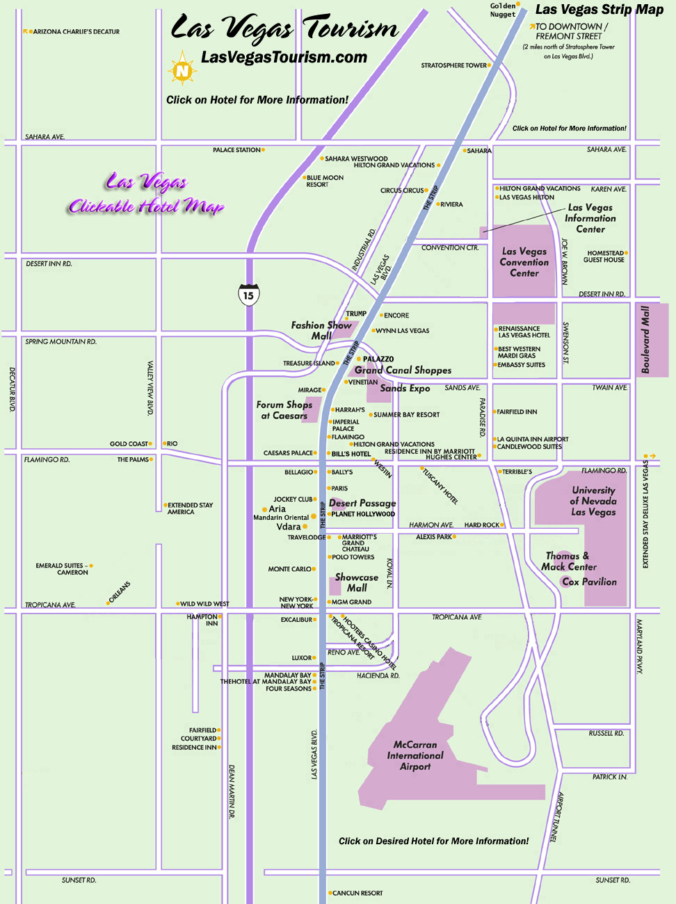 Las Vegas Strip Map Las Vegas Nv Mappery 76560 | Hot Sex Picture