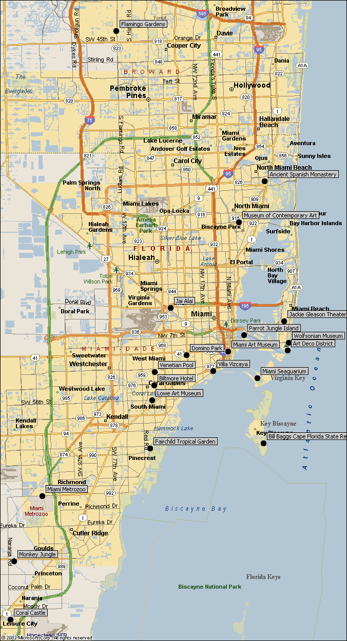 World Maps Library Complete Resources Miami Florida Maps Miami Florida City Map 