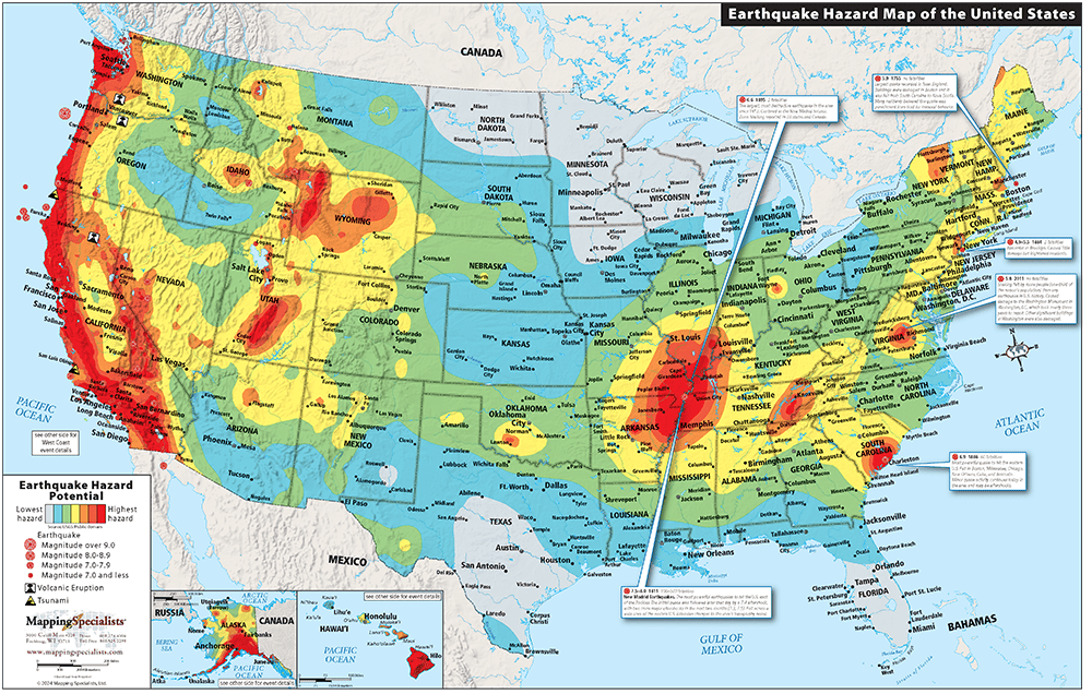Saving AM Radio Page 50 Earthquake Map Front 