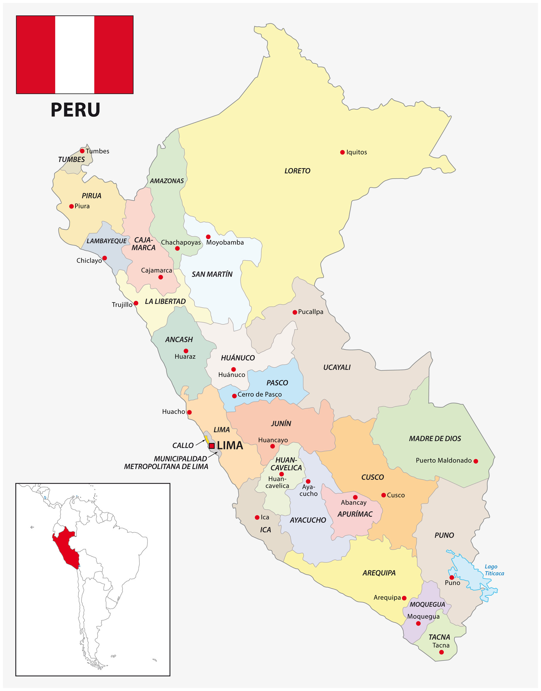 Where Is Peru Mappr Map Peru Cities 