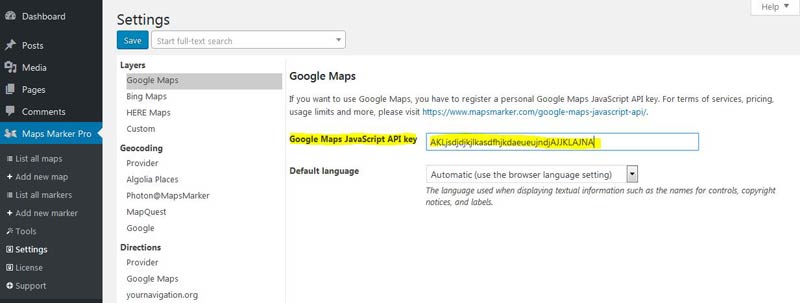 The api key created dialog displays your newly created api key. How To Register A Google Maps Api Key Maps Marker Pro