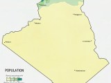 Algeria Population Map 1971 Mapsof Net