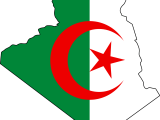 Algeria Flag Map Mapsof Net