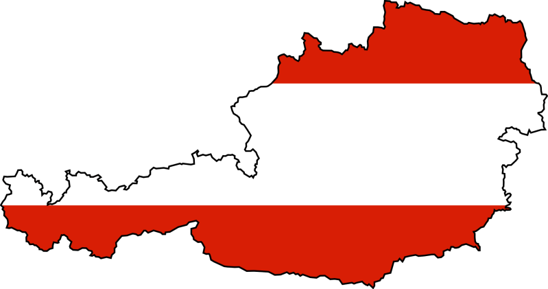 Austria Satellite Map Mapsof Net - Download Stunning Vintage Pattern | Desktop