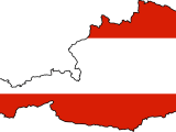 Austria Flag Map Mapsof Net