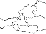 Austria States Blank Mapsof Net
