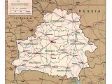 Belarus Political Map 1997 Mapsof Net