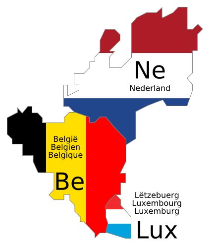 Benelux Countries Map Mapsof Net - City Image Collection - Mobile Quality