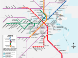 Boston Subway Map Metro Mapsof Net