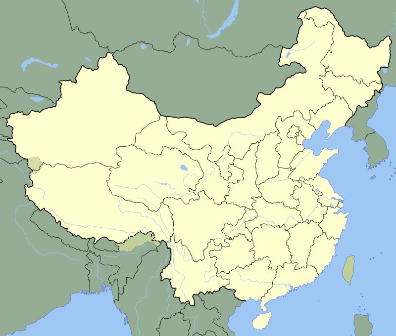 China Physical Map Mapsof Net - Colorful Picture Collection - 4K Quality