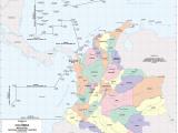 Colombia Political Map 2002 Mapsof Net