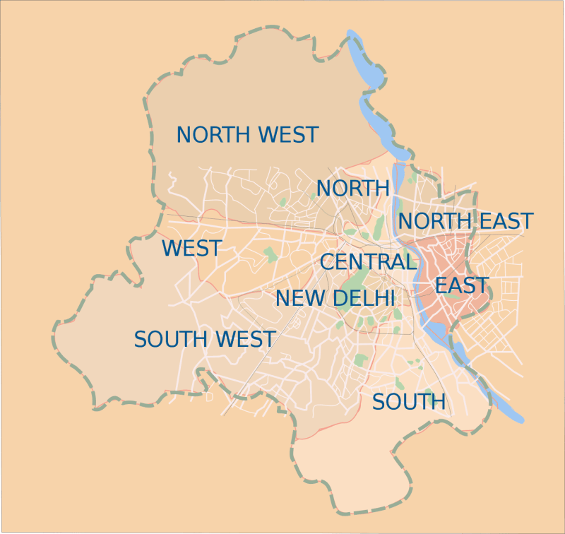 Delhi Metro Rail Map Mapsof Net - Light Picture Collection - Mobile Quality