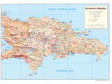Dominican Republic Shading Relief Map Mapsof Net